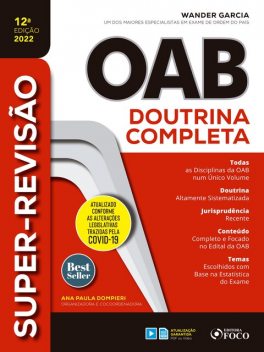 OAB Doutrina Completa, Bruna Vieira, Wander Garcia, Arthur Trigueiros, Eduardo Dompieri, Camilo Onoda Caldas