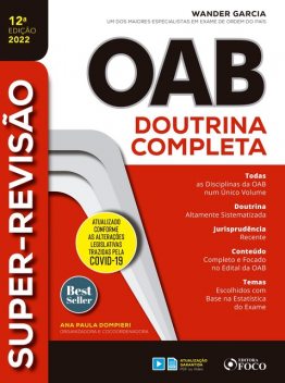 OAB Doutrina Completa, Bruna Vieira, Wander Garcia, Arthur Trigueiros, Eduardo Dompieri, Camilo Onoda Caldas