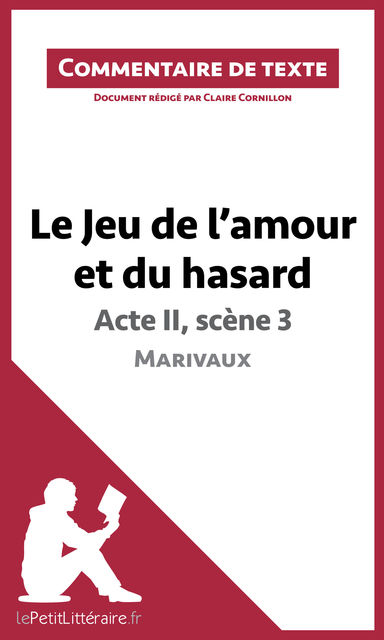 Le Jeu de l’amour et du hasard de Marivaux – Acte II, scène 3, Claire Cornillon, lePetitLittéraire.fr