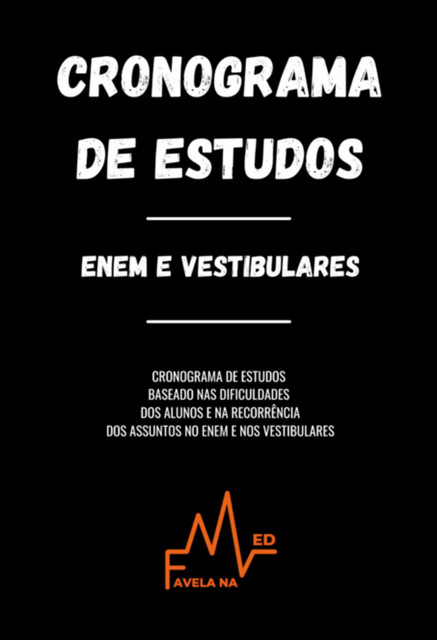 Cronograma De Estudos, Macedo Araújo, Moysés