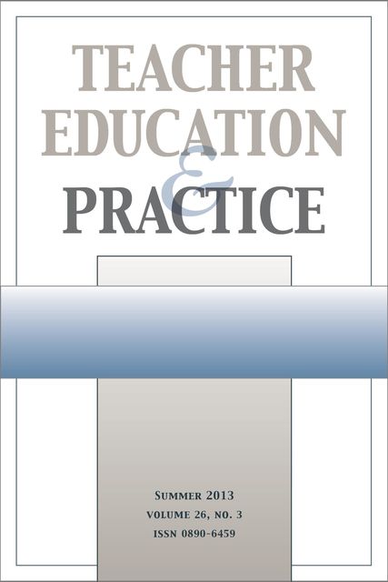 Tep Vol 26-N3, Practice, Teacher Education