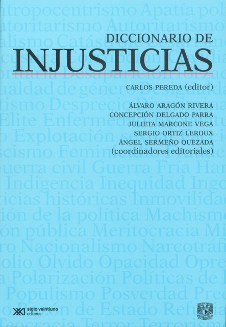 Diccionario de injusticias, Carlos Pereda