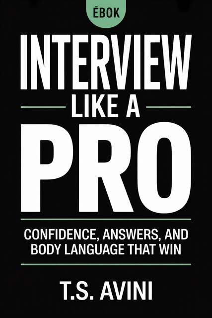 Interview Like a Pro, T. S Avini