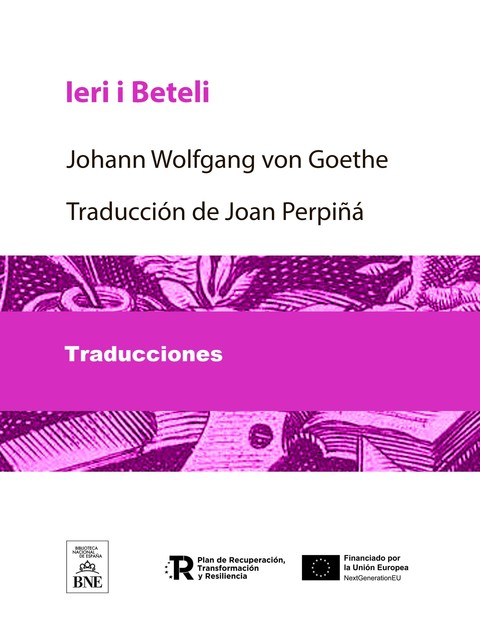 Ieri i Beteli, Johann Wolfgang von Goethe