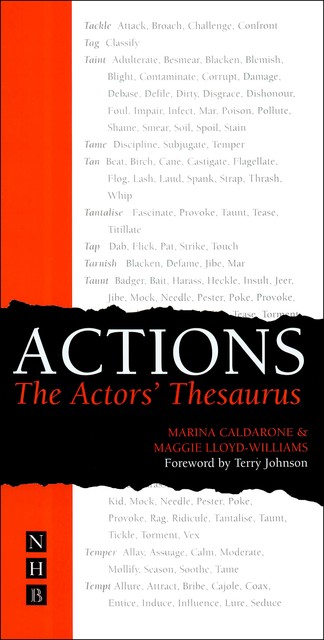 Actions: The Actors' Thesaurus, Maggie Lloyd-Williams, Marina Caldarone