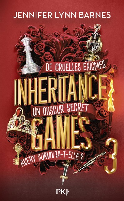 Inheritance games, tome 3, Guillaume Fournier, Jennifer Lynn Barnes