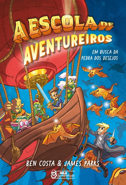 A escola de aventureiros, Ben Costa, James Parks