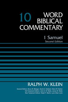1 Samuel, Volume 10, Ralph W. Klein