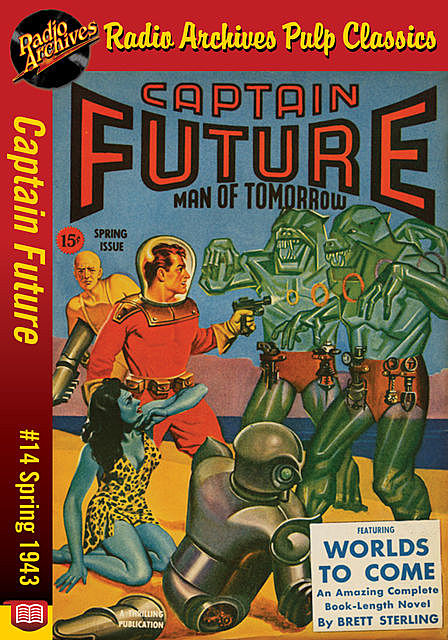 Captain Future #14 Worlds To Come, Brett Sterling