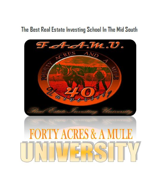 The Best Real Estate Investing School In The Midsouth, Bryan S.Harris