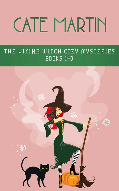 The Viking Witch Cozy Mysteries Books 1–3, Cate Martin