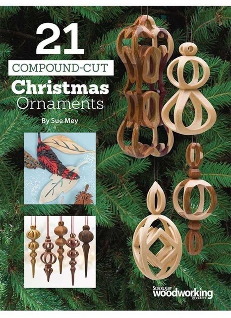 21 Compound-Cut Christmas Ornaments, Sue Mey