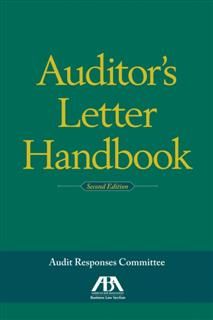 Auditor's Letter Handbook, ABA: Audit Responses Committee