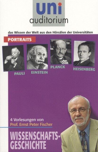 4 Portraits (Pauli, Einstein, Planck und Heisenberg), Ernst Fischer