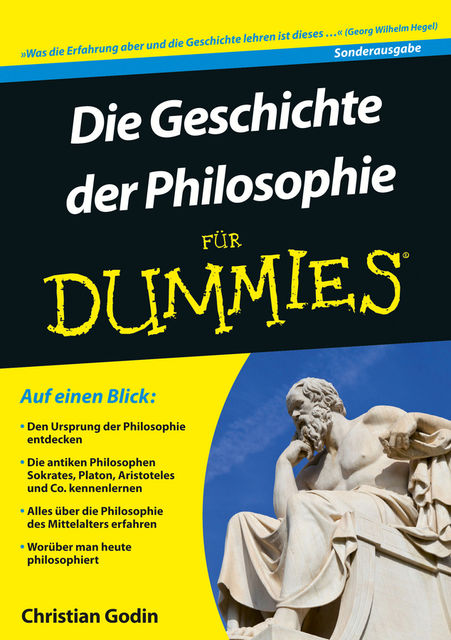 Die Geschichte der Philosophie für Dummies, Christian Godin