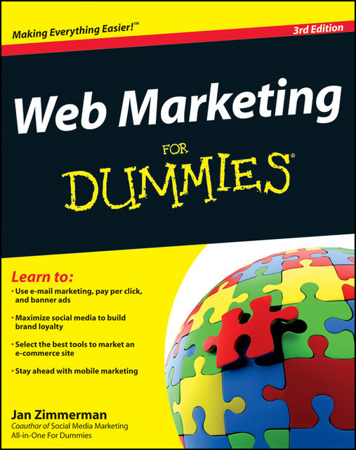 Web Marketing For Dummies, Jan Zimmerman