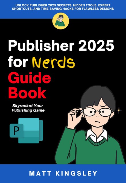 Microsoft Publisher 2025 for Nerds Guide Book, Matt Kingsley