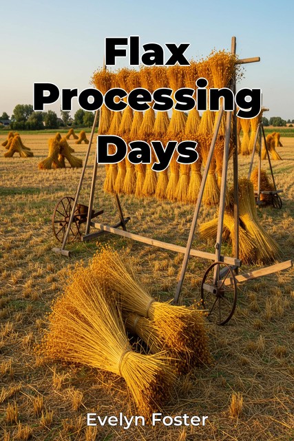 Flax Processing Days, Evelyn Foster