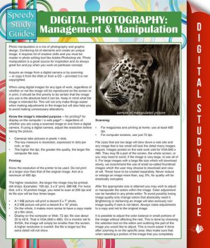 Digital Photography: Management & Manipulation, Speedy Publishing
