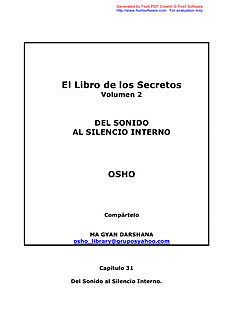 El Libro De Los Secretos Vol. 2, Osho
