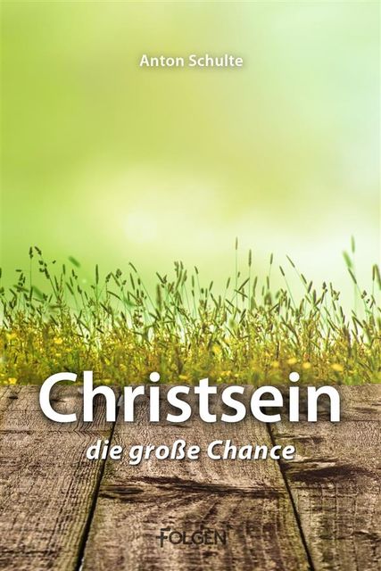 Christsein – Die große Chance, Anton Schulte