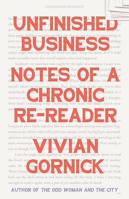 Unfinished Business, Vivian Gornick