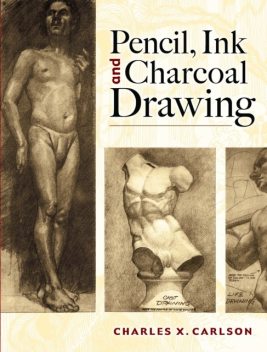 Pencil, Ink and Charcoal Drawing, Charles X.Carlson