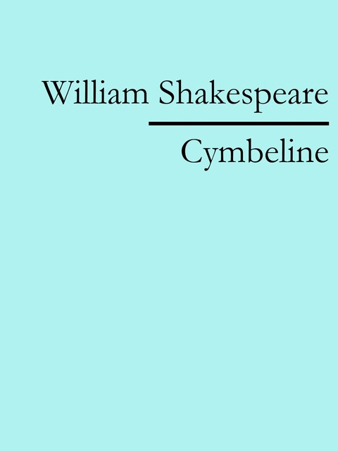 Cymbeline, William Shakespeare