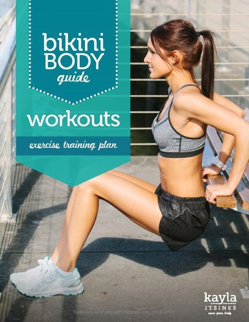 Bikini Body Help – Workouts Excercise Training Plan, Kayla Itsines