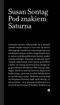 Pod znakiem Saturna, Susan Sontag