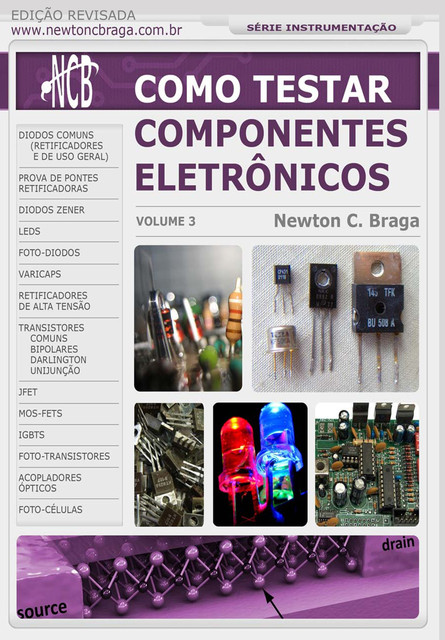 Como Testar Componentes Eletrônicos, Newton C. Braga