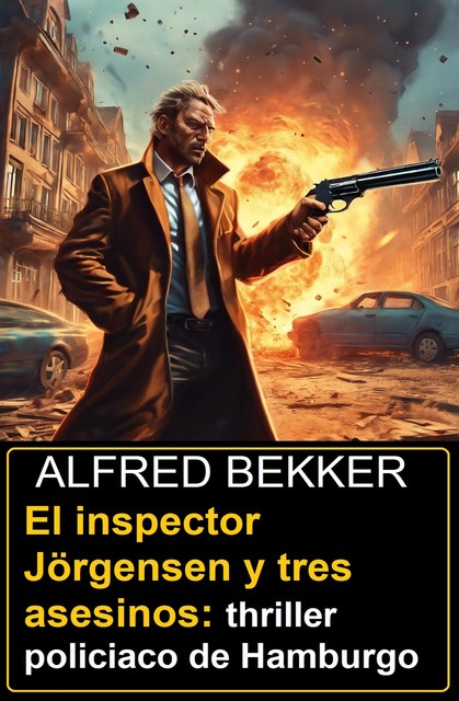 El inspector Jörgensen y tres asesinos: thriller policiaco de Hamburgo, Alfred Bekker