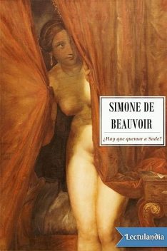 Hay que quemar a Sade, Simone de Beauvoir