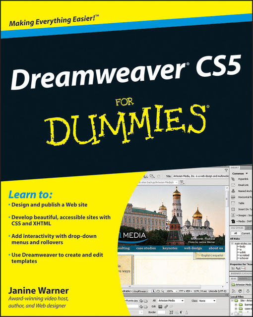 Dreamweaver CS5 For Dummies, Janine Warner