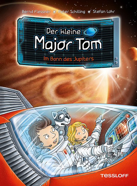 Der kleine Major Tom. Band 9: Im Bann des Jupiters, Bernd Flessner, Peter Schilling