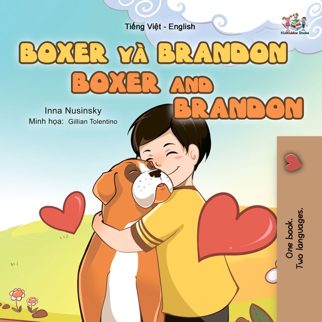 Boxer và Brandon Boxer and Brandon, KidKiddos Books, Inna Nusinsky