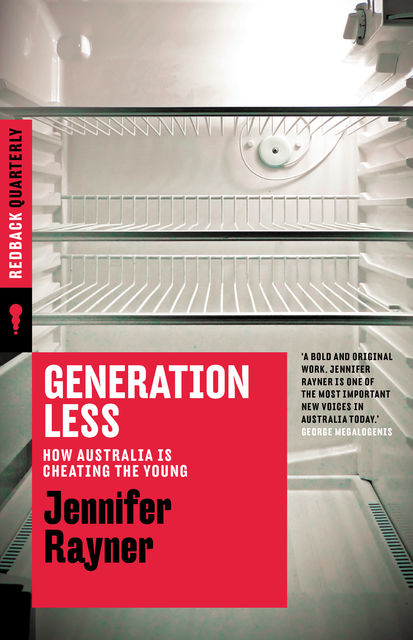 Generation Less, Jennifer Rayner
