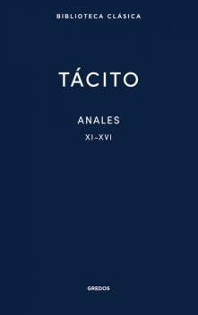 Anales II. Libros XI-XVI, Publio Cornelio Tácito