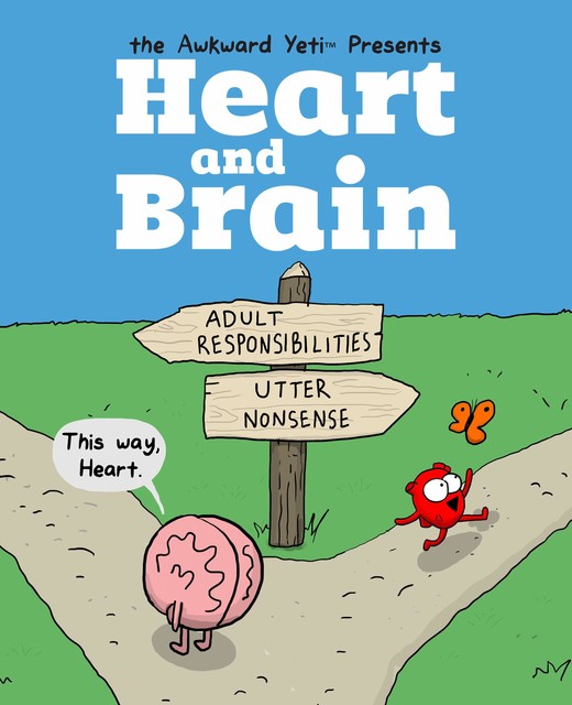 Heart and Brain, Nick Seluk, The Awkward Yeti