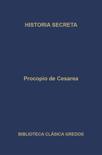 Historia secreta, Procopio de Cesárea