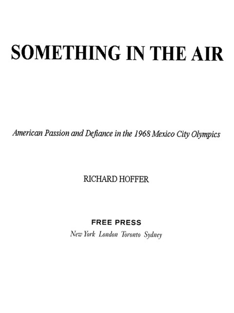 Something in the Air, Richard Hoffer