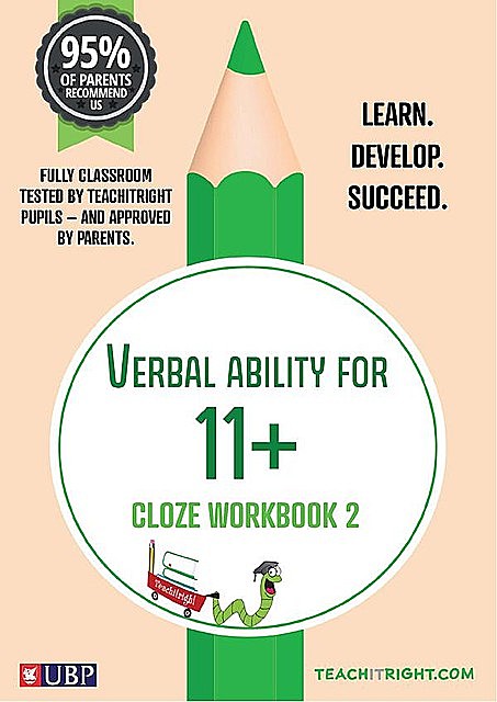 11+ Tuition Guides: Verbal Ability Cloze Tests, Teachitright