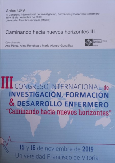 III Congreso internacional de investigación, formación & desarrollo enfermero, Alina Renghea