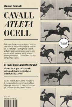 Cavall, atleta, ocell, Manuel Baixauli