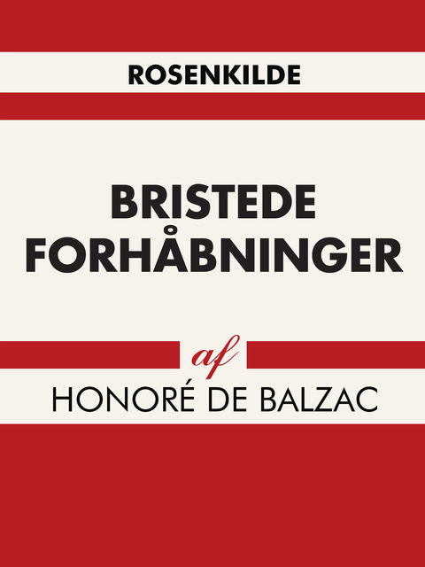 Bristede forhåbninger, Honoré de Balzac