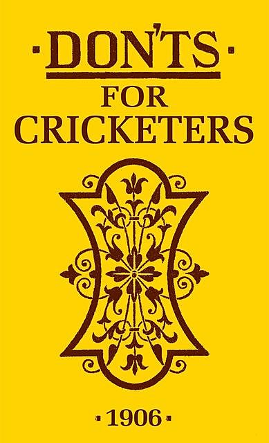 Don'ts for Cricketers, Bloomsbury Publishing