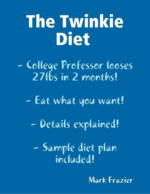 The Twinkie Diet, Mark Frazier