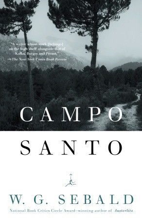 Campo Santo, W.G. Sebald