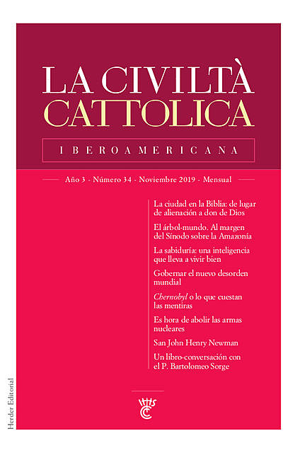La Civiltà Cattolica Iberoamericana 34, Varios Autores