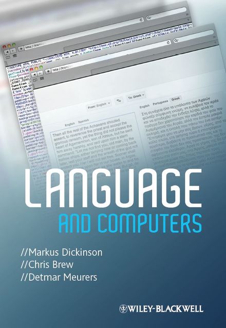 Language and Computers, Dickinson, Detmar, Markus, Meurers, Chris Brew